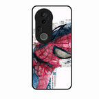 Red Blue Web Hero Glass Phone Cover for Vivo T4 Ultra 5G