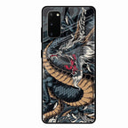 Midnight Dragon Glass Phone Case for Samsung Galaxy S20 Fe 5G