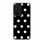 Classic Polka Dot Glass Phone Case for Realme Narzo 80X 5G