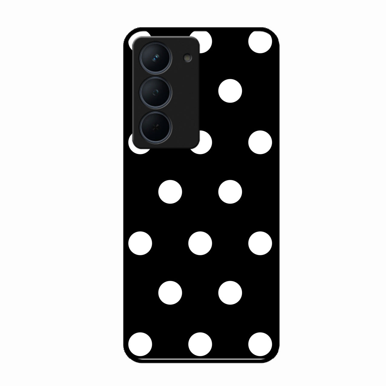 Classic Polka Dot Glass Phone Case for Realme Narzo 80X 5G