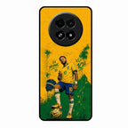 Golden Striker Glass Phone Case for Realme 13 5G