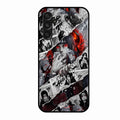Itachi Uchiha Manga Collage Glass Phone Case for Samsung Galaxy M34 5G