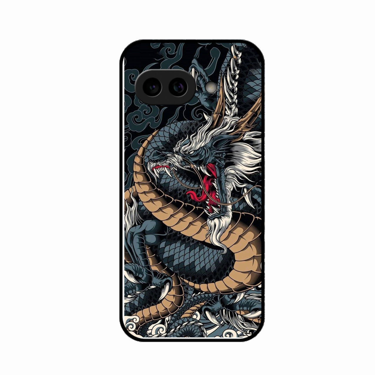 Midnight Dragon Glass Phone Case for Google Pixel 10A 5G