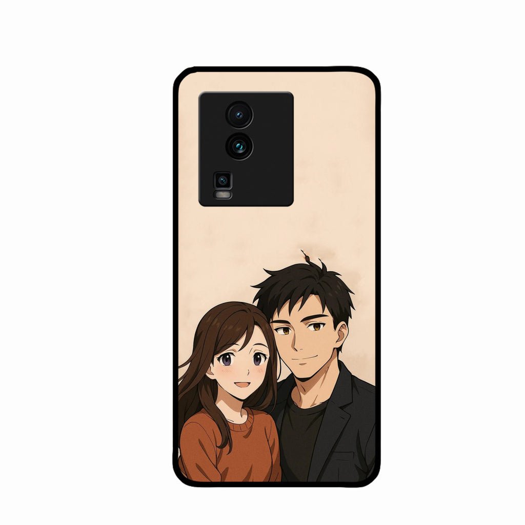 Custom Personalised Art Photo Glass Case for iQOO Neo 7 5G