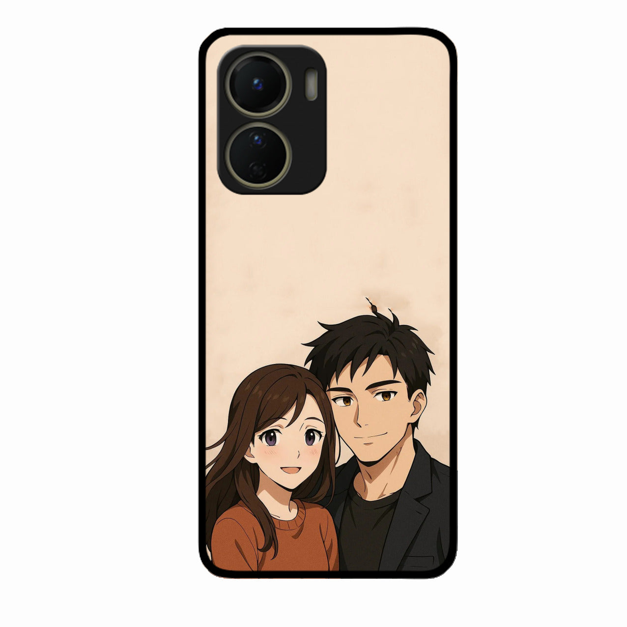 Custom Personalised Art Photo Glass Case for Vivo T2X 5G