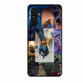 Eternal Radha Krishna Love Glass Phone Case for Oppo F27 Pro Plus 5G