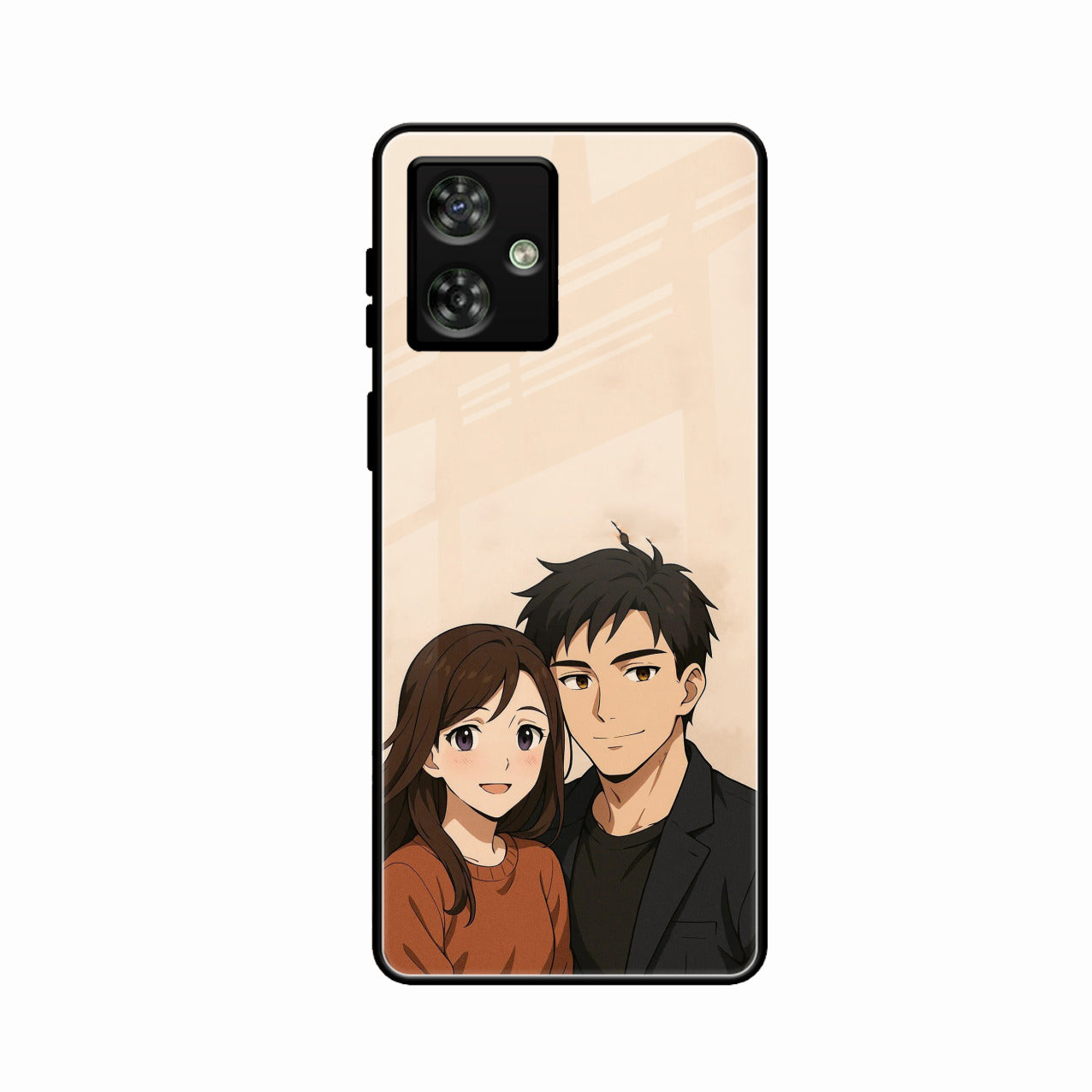 Custom Personalised Art Photo Glass Case for Motorola G54 5G