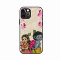 Krishna Eternal Lotus Glass Case for iPhone 12 Pro