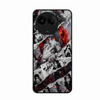 Itachi Uchiha Manga Collage Glass Phone Case for Realme C67 5G
