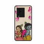 Krishna Eternal Lotus Glass Case for iQOO Neo 7 5G