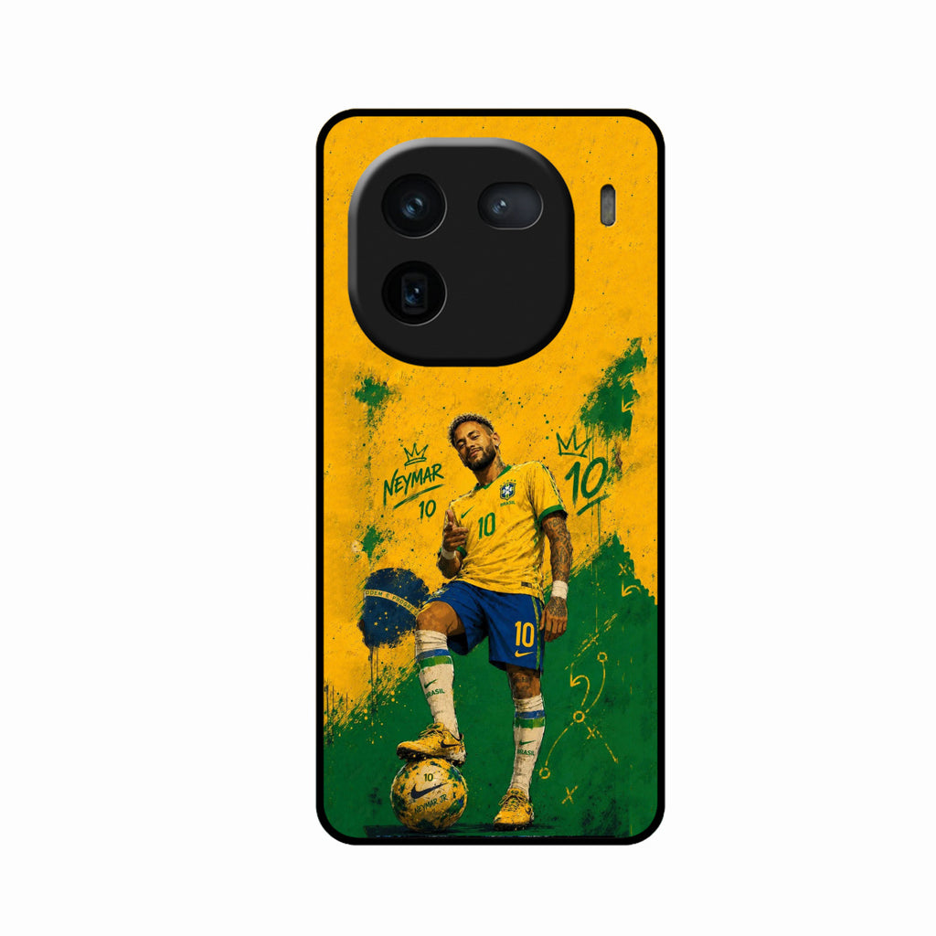 Golden Striker Glass Phone Case for iQOO 12 5G