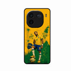 Golden Striker Glass Phone Case for iQOO 12 5G