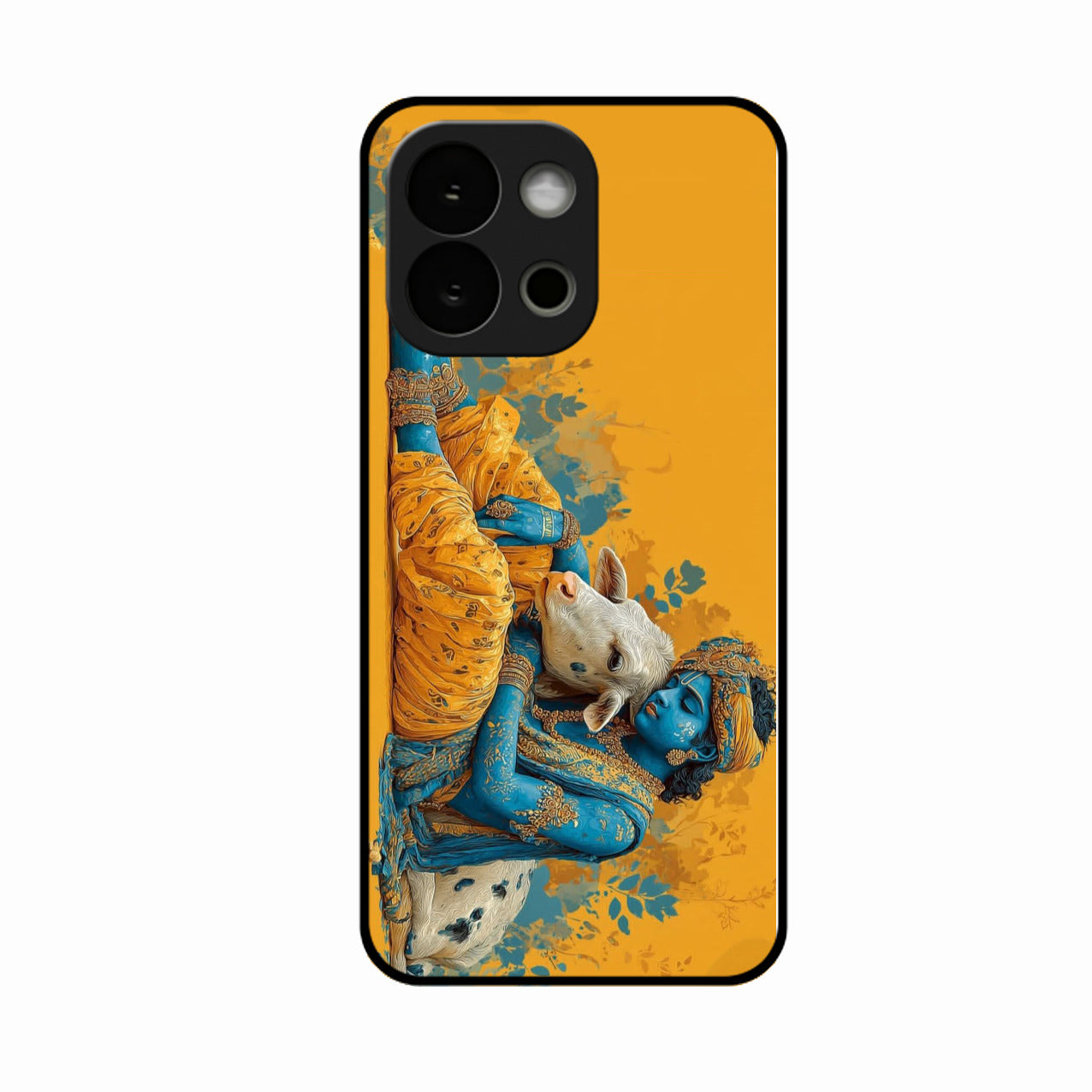 Divine Krishna Gopal Premium Glass Phone Case for Oneplus 13S 5G