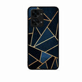 Midnight Gold Geometric Premium Glass Phone Case for Oneplus Nord 2T 5G