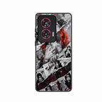 Itachi Uchiha Manga Collage Glass Phone Case for Motorola G85 5G