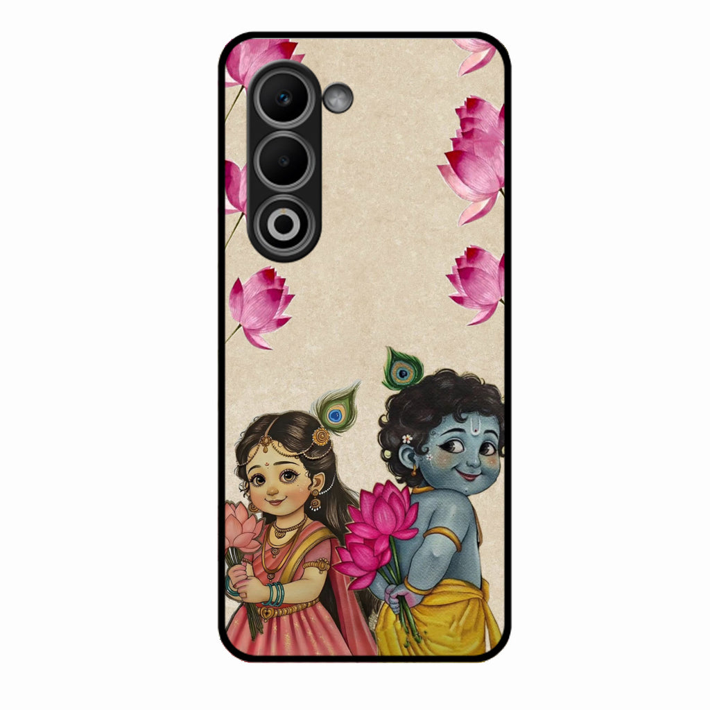 Krishna Eternal Lotus Glass Case for Oppo K13X 5G