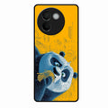 Cute Panda Sketch Premium Glass Phone Case for Vivo V30E 5G