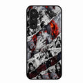 Itachi Uchiha Manga Collage Glass Phone Case for Samsung Galaxy M36 5G