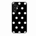 Classic Polka Dot Glass Phone Case for Samsung Galaxy F56 5G