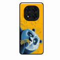 Cute Panda Sketch Premium Glass Phone Case for Poco X7 5G