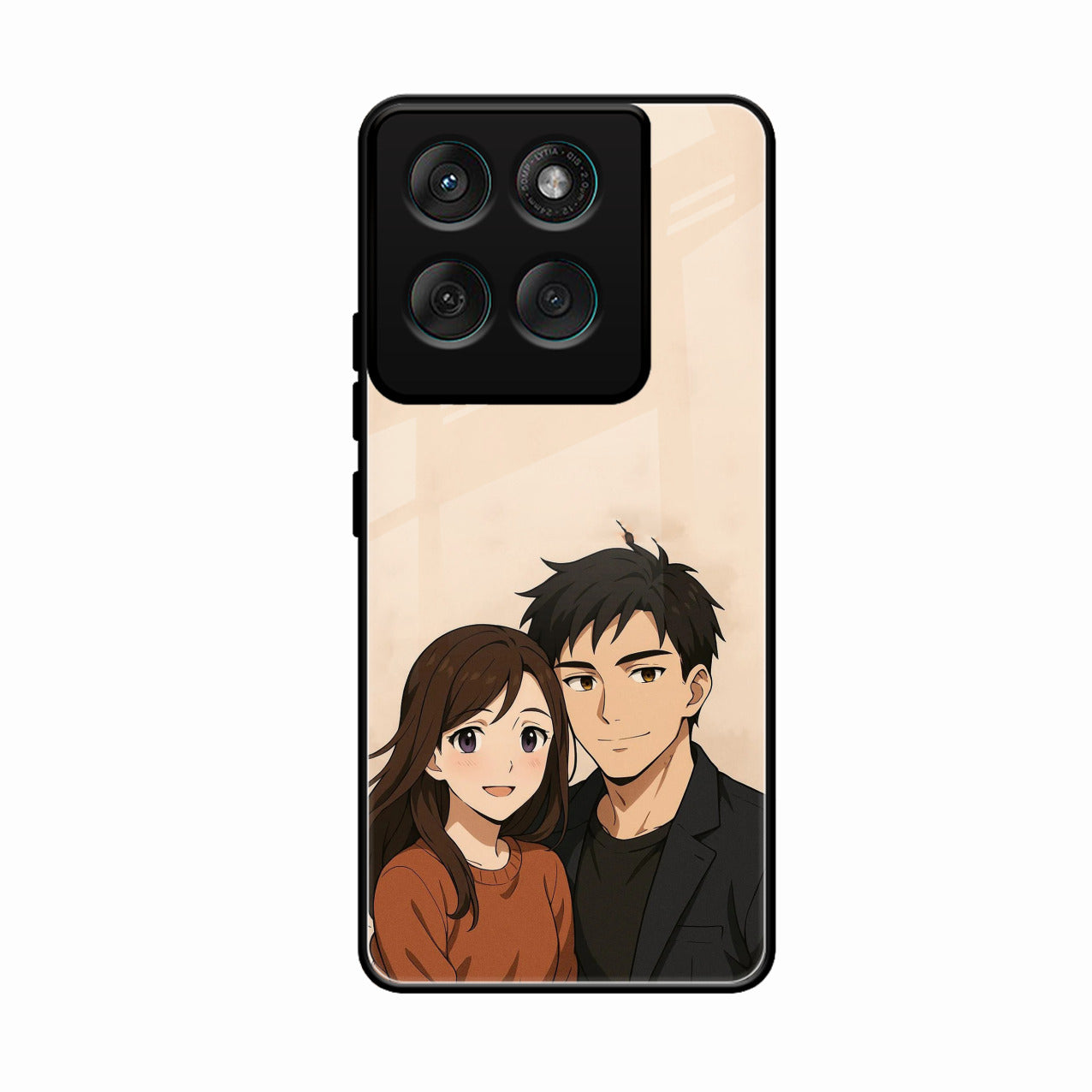 Custom Personalised Art Photo Glass Case for Motorola Edge 60 Fusion 5G