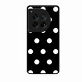 Classic Polka Dot Glass Phone Case for Oneplus 12 5G