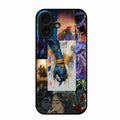 Eternal Radha Krishna Love Glass Phone Case for iPhone 16