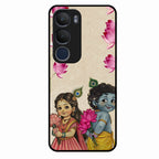 Krishna Eternal Lotus Glass Case for Vivo Y29 5G