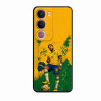 Golden Striker Glass Phone Case for Vivo Y31 5G