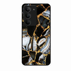 Black Gold Marble Glass Phone Case for Realme 14X 5G - ShopOnCliQ