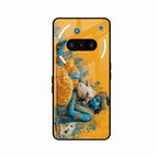 Divine Krishna Gopal Premium Glass Phone Case for Nothing Phone 3a - ShopOnCliQ