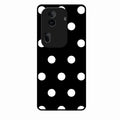 Classic Polka Dot Glass Phone Case for Oppo Reno 11 Pro 5G