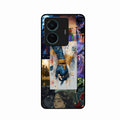 Eternal Radha Krishna Love Glass Phone Case for iQOO Z6 Pro 5G