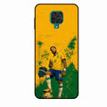 Golden Striker Glass Phone Case for Redmi Note 9 Pro