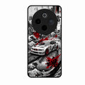 Japanese Wave Drift Racing Premium Glass Phone Case for Vivo T4 5G - ShopOnCliQ