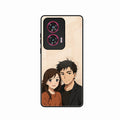 Custom Personalised Art Photo Glass Case for Motorola Edge 50 Fusion 5G