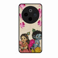 Krishna Eternal Lotus Glass Case for Vivo T4 5G