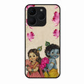 Krishna Eternal Lotus Glass Case for Realme 15T 5G