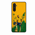Golden Striker Glass Phone Case for Samsung Galaxy F54 5G
