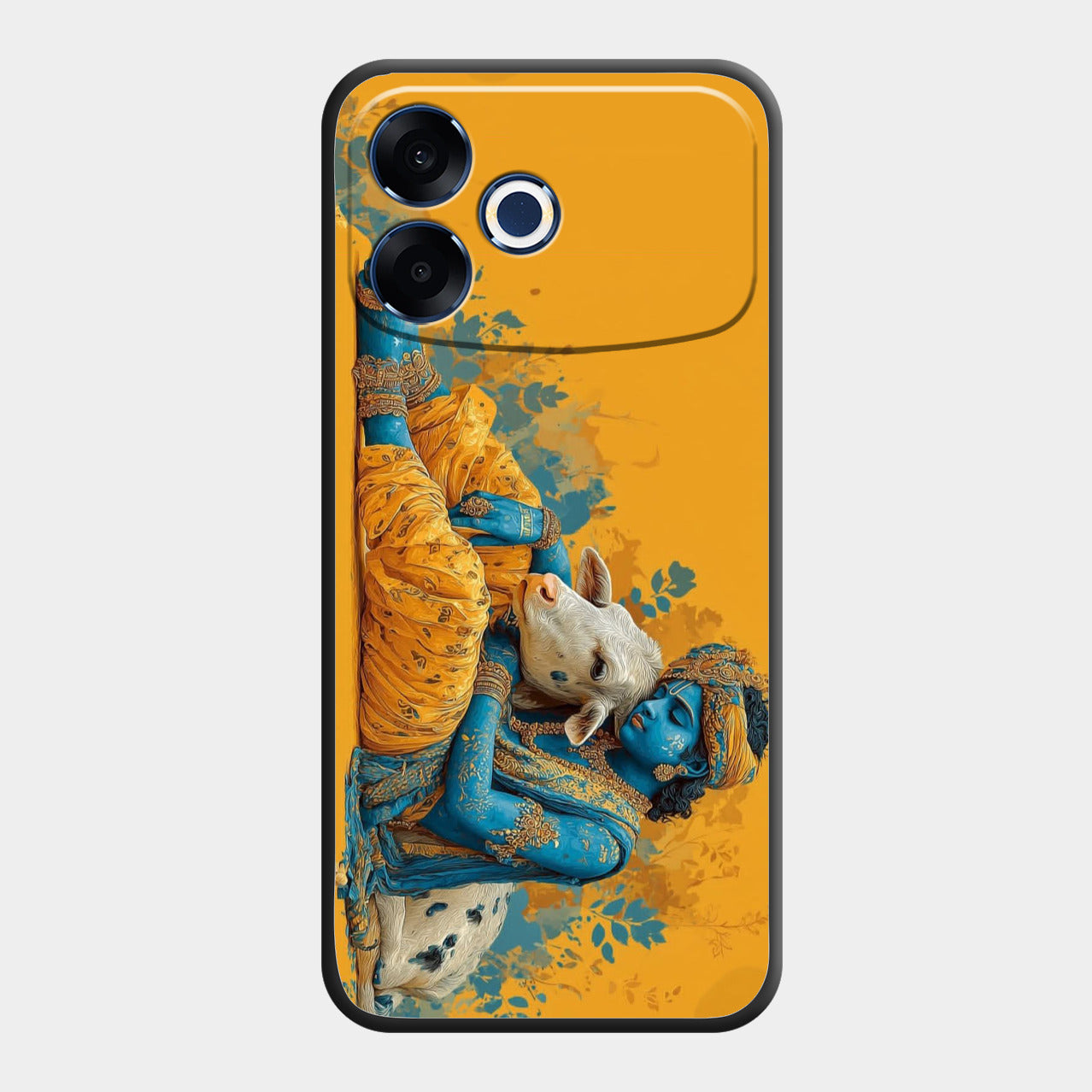 Divine Krishna Gopal Premium Glass Phone Case for Oppo F33 Pro 5G
