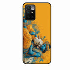 Divine Krishna Gopal Premium Glass Phone Case for Xiaomi Redmi 10 Prime - ShopOnCliQ