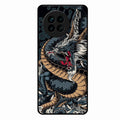 Midnight Dragon Glass Phone Case for Vivo X90 5G