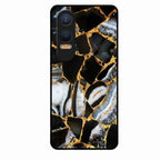 Black Gold Marble Glass Phone Case for Oneplus Nord Ce 4 Lite 5G