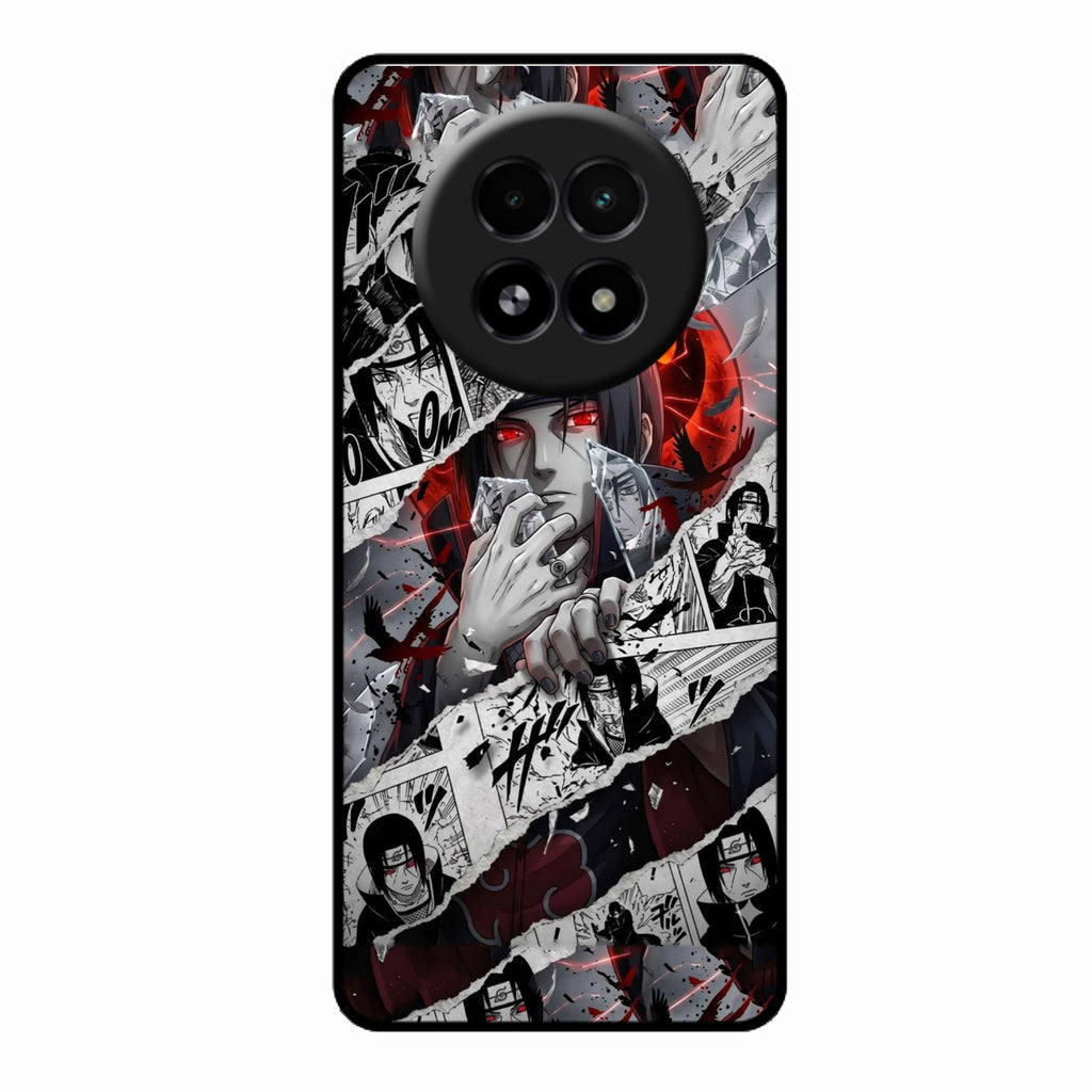 Itachi Uchiha Manga Collage Glass Phone Case for Realme 13 5G