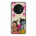 Krishna Eternal Lotus Glass Case for Realme 13 Plus 5G