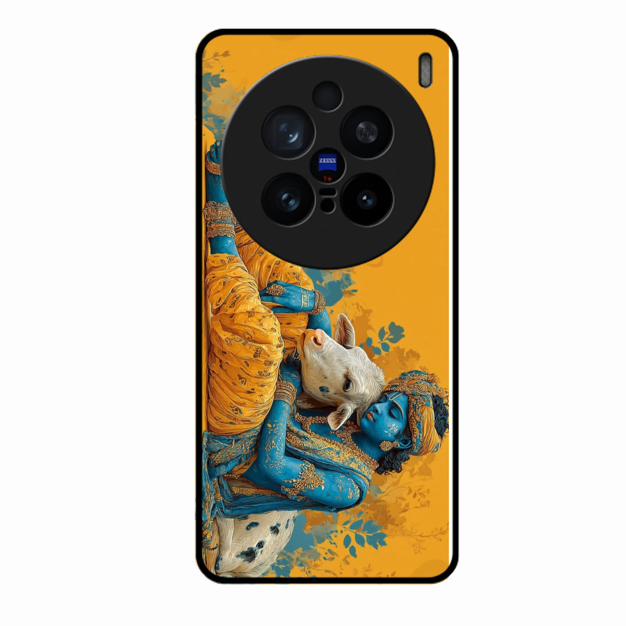 Divine Krishna Gopal Premium Glass Phone Case for Vivo X200 Pro 5G