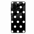 Classic Polka Dot Glass Phone Case for Samsung Galaxy S20 Fe 5G