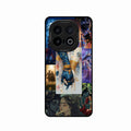 Eternal Radha Krishna Love Glass Phone Case for iQOO 13 5G