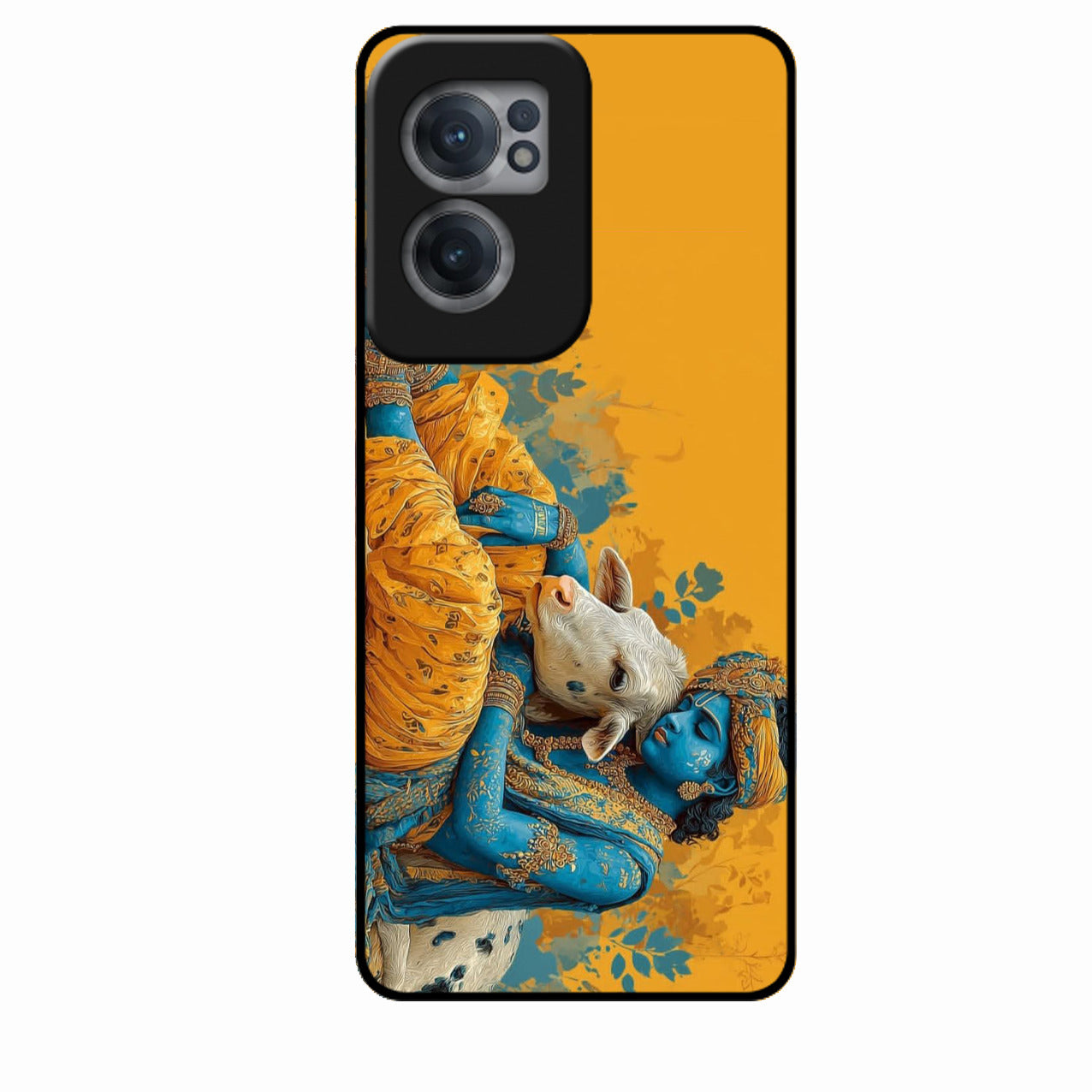Divine Krishna Gopal Premium Glass Phone Case for Oneplus Nord Ce 2 5G