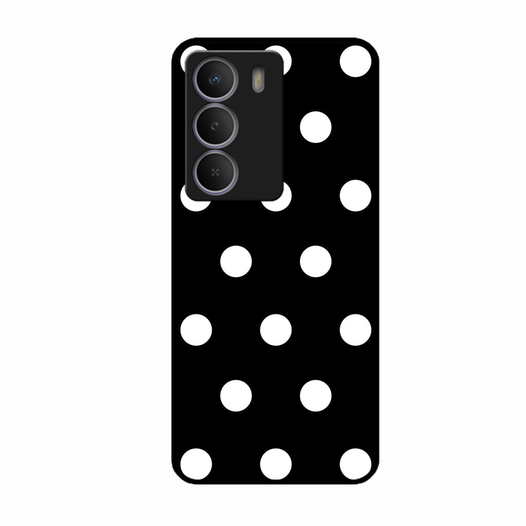 Classic Polka Dot Glass Phone Case for Realme P3 Lite 5G